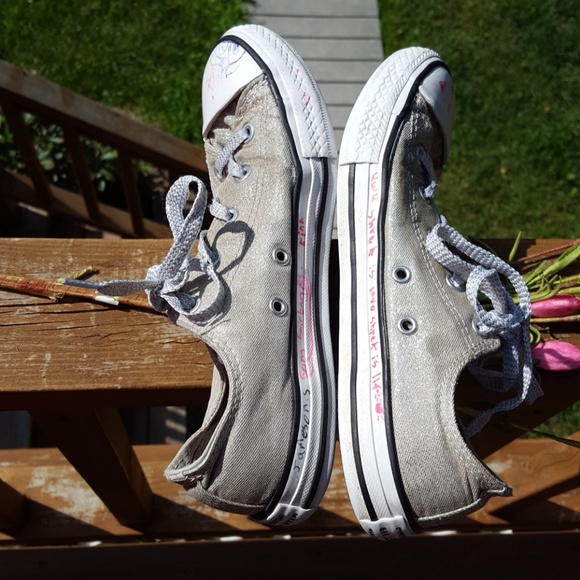Converse Shoes Big Girls Converse All Stars Shoes Size 4 Poshmark